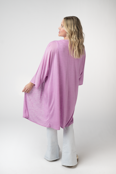 IN STOCK Ellie Cover-Up Kimono - Lilac - Pumpkin Patch Co