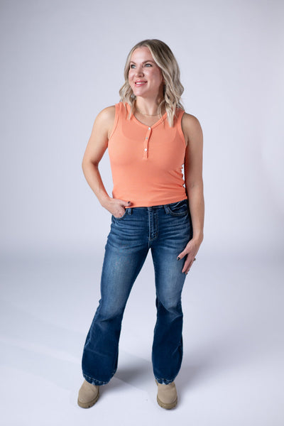 IN STOCK Addison Tank - Orange - Pumpkin Patch Co