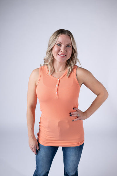 IN STOCK Addison Tank - Orange - Pumpkin Patch Co