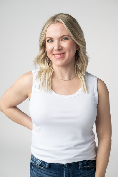 IN STOCK Ava Tank- White - Pumpkin Patch Co