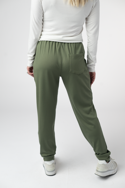 IN STOCK Cloud Joggers - Olive - Pumpkin Patch Co