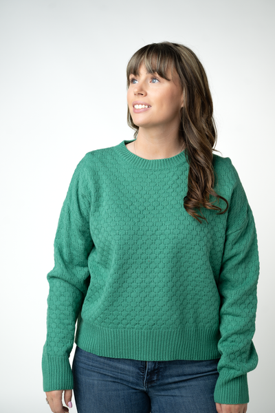 IN STOCK Gianna Pullover Sweater - Green