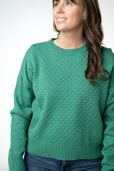 IN STOCK Gianna Pullover Sweater - Green