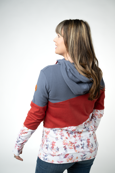 IN STOCK Colorblock Fullzip - Autumn Watercolor Mix