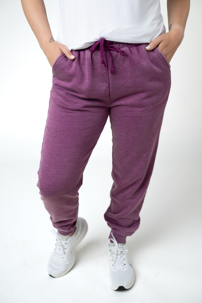 IN STOCK Vintage Wash Joggers - Purple
