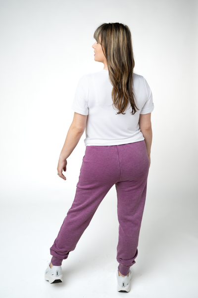 IN STOCK Vintage Wash Joggers - Purple