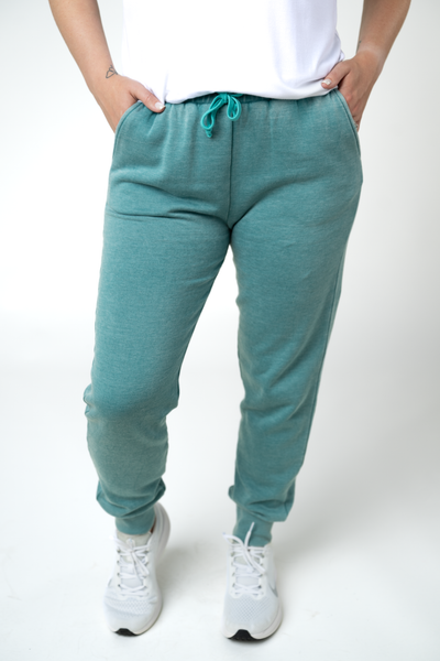 IN STOCK Vintage Wash Joggers - Teal