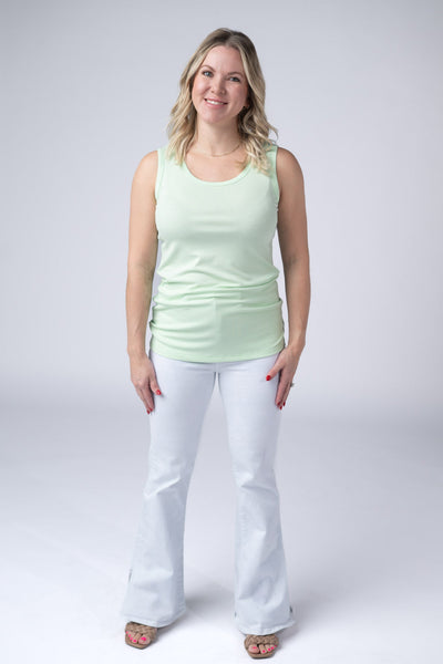 IN STOCK Ava Tank - Lime - Pumpkin Patch Co