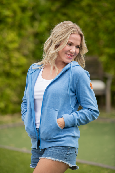 IN STOCK Fullzip Hoodie - Blue - Pumpkin Patch Co