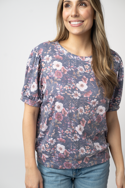 IN STOCK Katie Cozy Top - Blushwood Floral