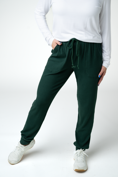 IN STOCK Corrine Joggers - Evergreen