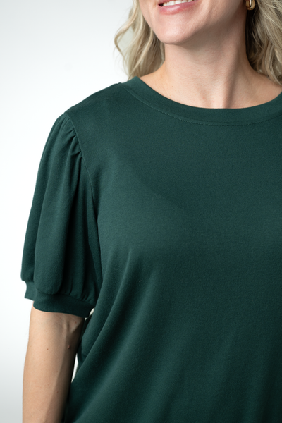 IN STOCK Katie Cozy Top - Evergreen