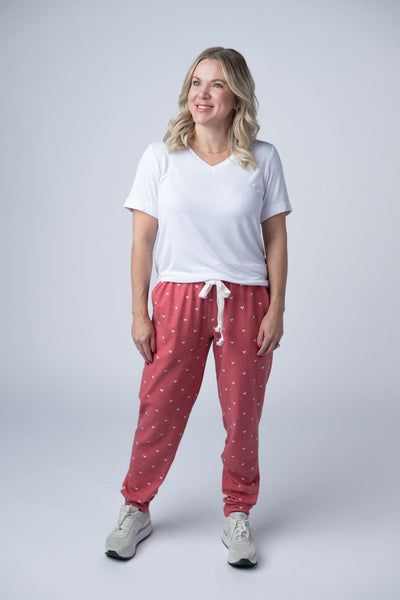 IN STOCK Classic Joggers - Sweetheart Red