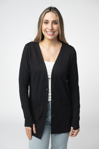 IN STOCK Cori Cardigan - Black - Pumpkin Patch Co