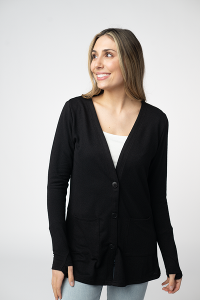 IN STOCK Cori Cardigan - Black - Pumpkin Patch Co