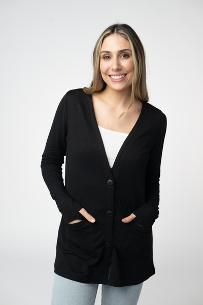 IN STOCK Cori Cardigan - Black - Pumpkin Patch Co