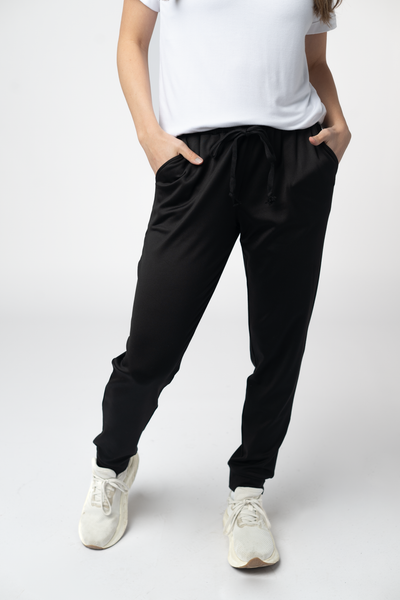 IN STOCK Cloud Joggers - Black - Pumpkin Patch Co