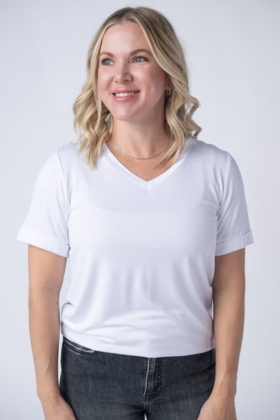 IN STOCK Sophie Top - White - Pumpkin Patch Co