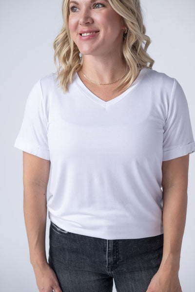 IN STOCK Sophie Top - White - Pumpkin Patch Co