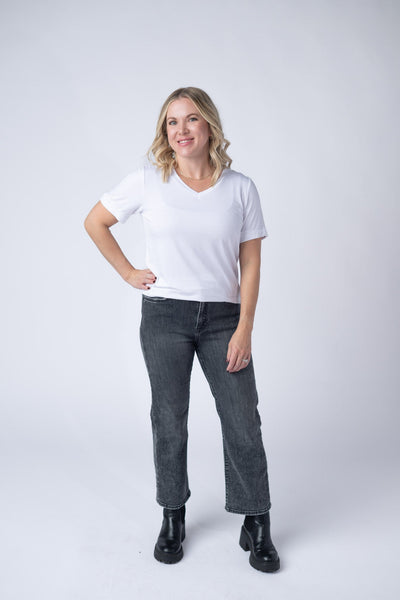 IN STOCK Sophie Top - White - Pumpkin Patch Co