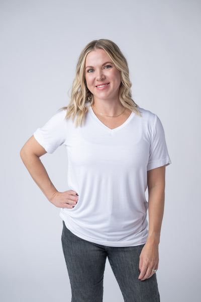 IN STOCK Sophie Top - White - Pumpkin Patch Co