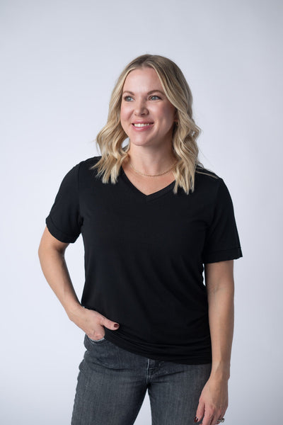 IN STOCK Sophie Tee - Black - Pumpkin Patch Co