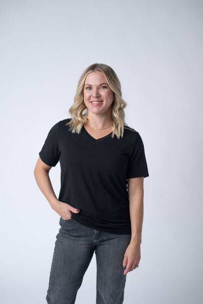 IN STOCK Sophie Tee - Black - Pumpkin Patch Co