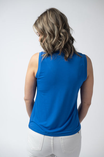 IN STOCK Noelle Tank - Blue - Pumpkin Patch Co