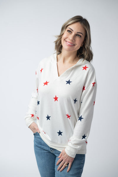 IN STOCK American Stars Hoodie - Pumpkin Patch Co