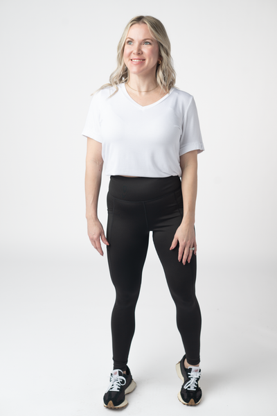 IN STOCK Athleisure Leggings - Black - Pumpkin Patch Co