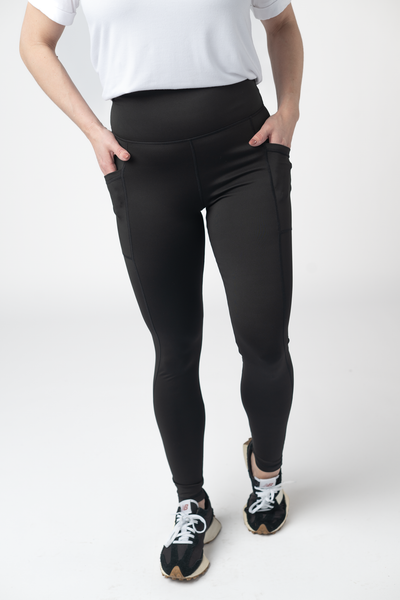IN STOCK Athleisure Leggings - Black - Pumpkin Patch Co
