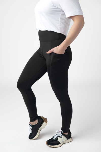 IN STOCK Athleisure Leggings - Black - Pumpkin Patch Co