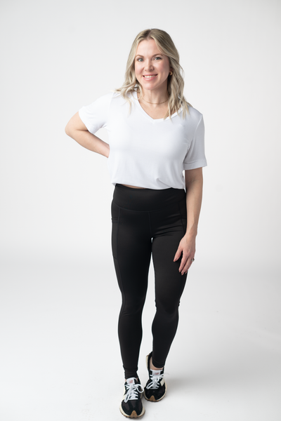 IN STOCK Athleisure Leggings - Black - Pumpkin Patch Co