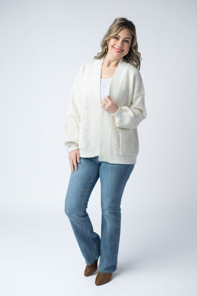 IN STOCK Kinsley Cardigan - Purple, Pink, and Green - Pumpkin Patch Co