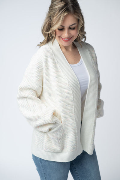 IN STOCK Kinsley Cardigan - Purple, Pink, and Green - Pumpkin Patch Co