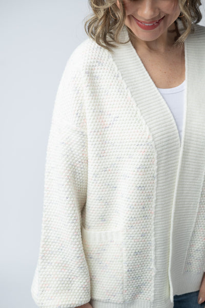 IN STOCK Kinsley Cardigan - Purple, Pink, and Green - Pumpkin Patch Co