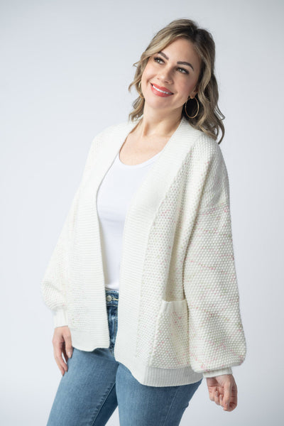 IN STOCK Kinsley Cardigan - Pink and Green Mix FINAL SALE - Pumpkin Patch Co