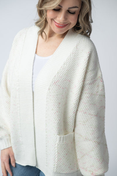 IN STOCK Kinsley Cardigan - Pink and Green Mix FINAL SALE - Pumpkin Patch Co
