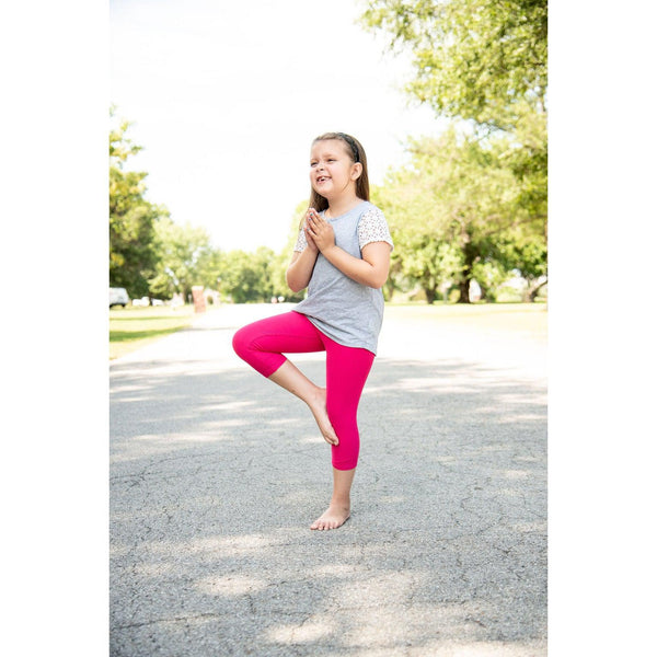 Ready to Ship | Hot Pink CAPRI Collection  - Luxe Leggings by Julia Rose®