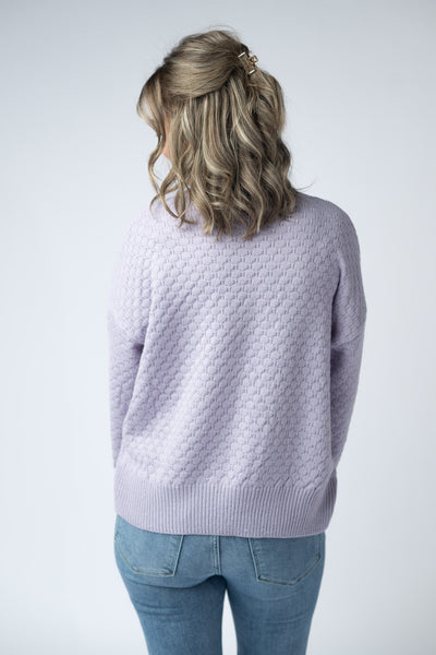 IN STOCK Gianna Pullover Sweater - Lavender - Pumpkin Patch Co