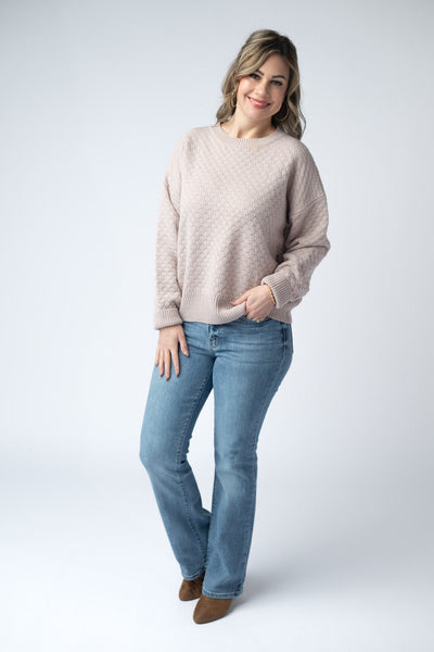 IN STOCK Gianna Pullover Sweater - Neutral - Pumpkin Patch Co