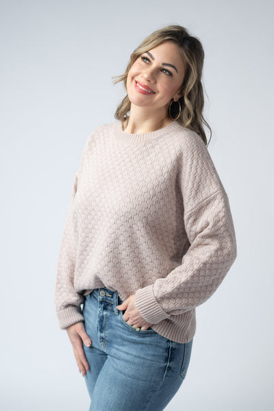IN STOCK Gianna Pullover Sweater - Neutral - Pumpkin Patch Co