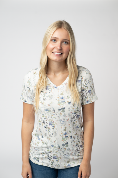 IN STOCK Sophie Top - Olive Meadow - Pumpkin Patch Co