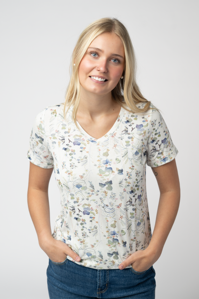 IN STOCK Sophie Top - Olive Meadow - Pumpkin Patch Co