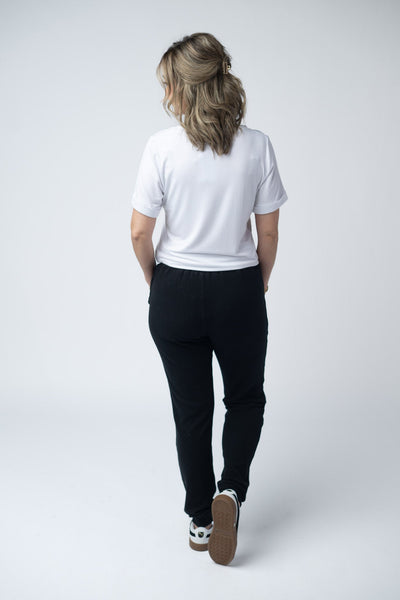 IN STOCK Corrine Joggers - Black - Pumpkin Patch Co