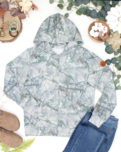 IN STOCK Fullzip Hoodie - Camo