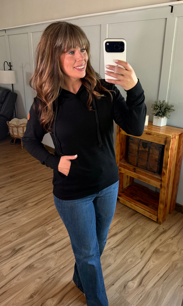 IN STOCK Hailey Hoodie - Black