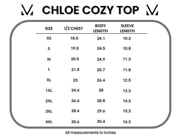 IN STOCK Chloe Cozy Top - Brown