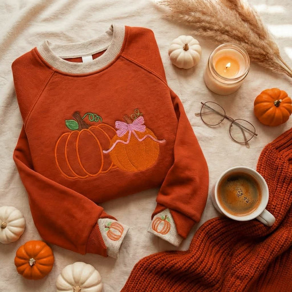 Pretty Little Pumpkins LayerPop Sweatshirt