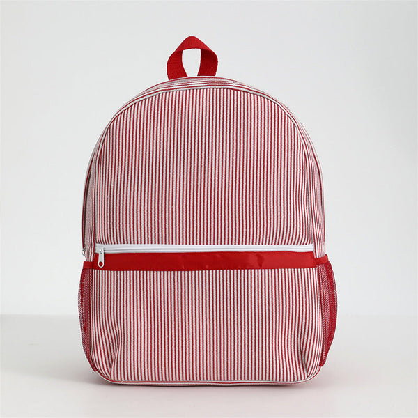 PREORDER: Custom Seersucker Backpack RERUN 7.13.26